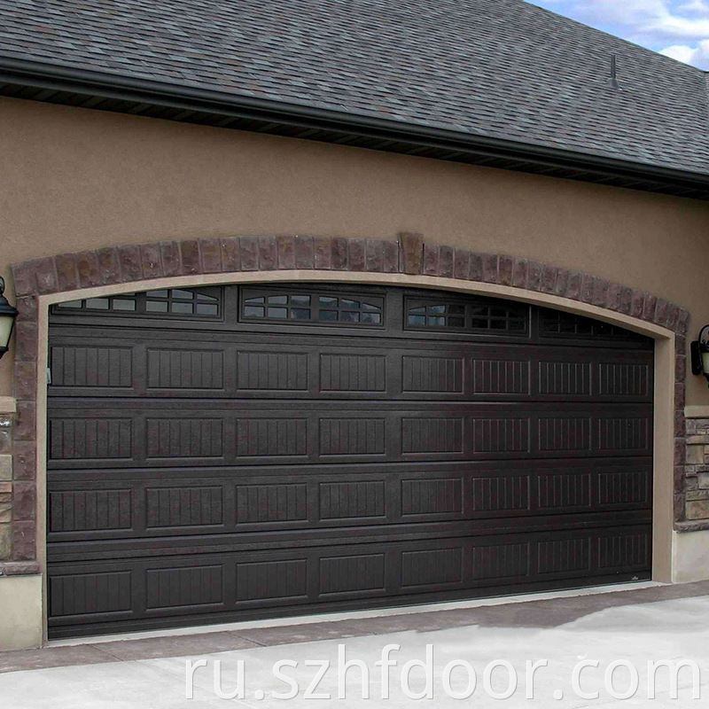 Folding garage door